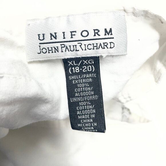 Uniform John Paul Richard Ivory Fit and Flare Tulle Hem Skirt - Picture 4 of 6